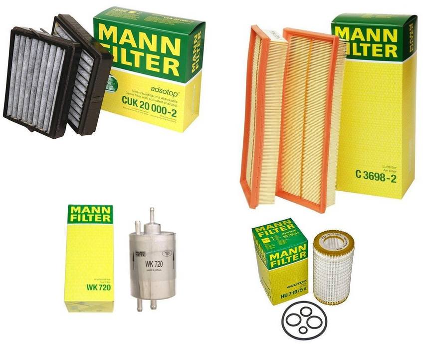 Mercedes Filter Service Kit 6061800109 - MANN-FILTER 1647890KIT